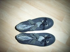 chaussures babies noires  noeud satin dessus MOD 8 P33