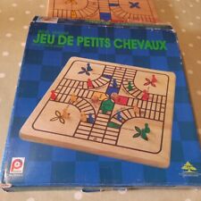 Bois Massif Jeu De Petits Chevaux 2-4 Jouers Pintoy Jeux De Societe famille 