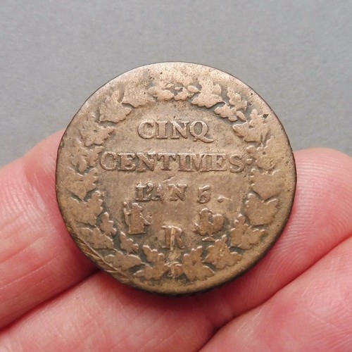 Cinq centimes dupré an 5 - dupré,