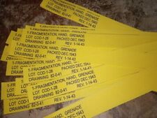 KIT 25 ETIQUETTES PAPIER LABEL