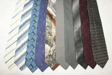 Lot De 10 Cravates En Soie