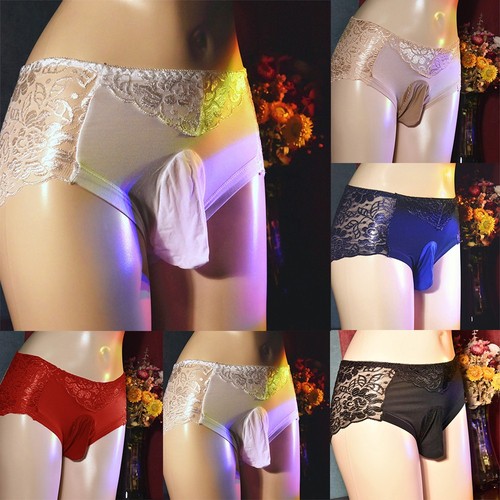 String homme sissy - , dentelle