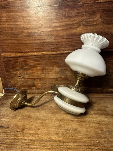 Lampe applique vintage laiton - applique,