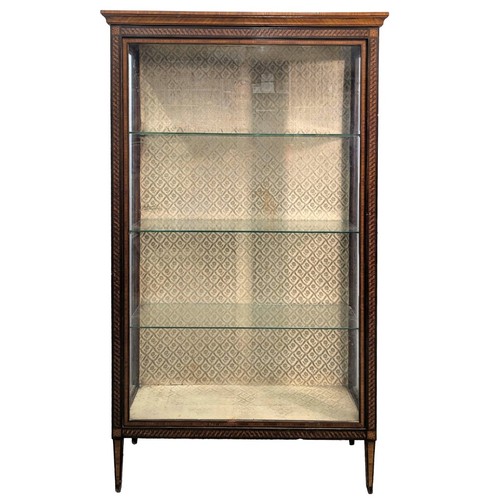 Vitrine marquetée style - marquetée, de