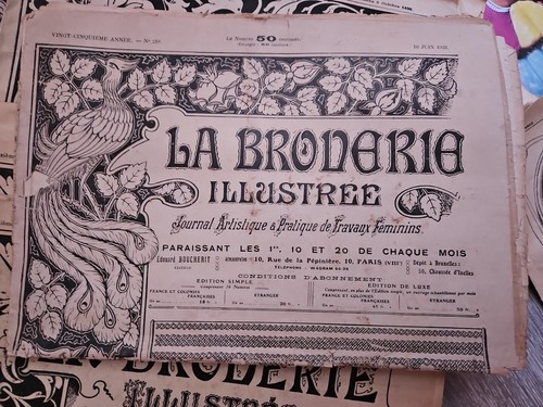 Lot revues mode anciennes - lot,