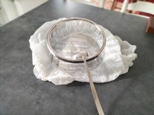 Saladier et sa louche cristal