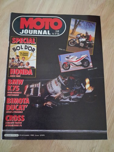 Moto journal 1985 715 - moto, bol