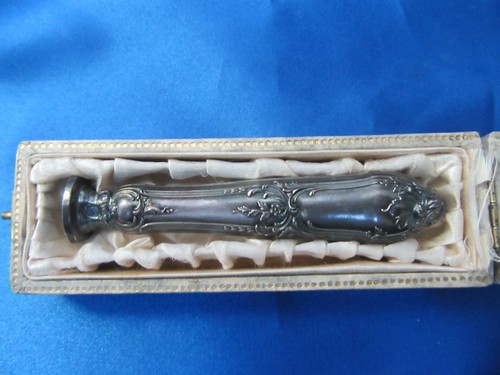 Cachet ancien argent - cachet, en