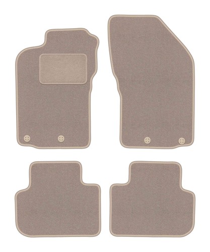 Tapis sol velours beige - sol, en