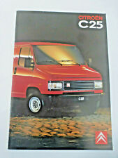 CITROEN  C25 oct 90 Brochure Prospekt Prospectus commercial FLAMAND FLEMISH 24 P