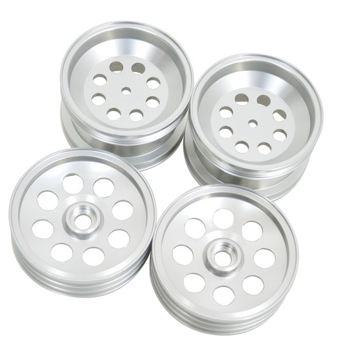 Aluminum wheel hubs - for, tamiya