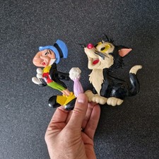 2 pièces JIMINY CRICKET Figurines WDP Walt Disney Production 1962 plastique