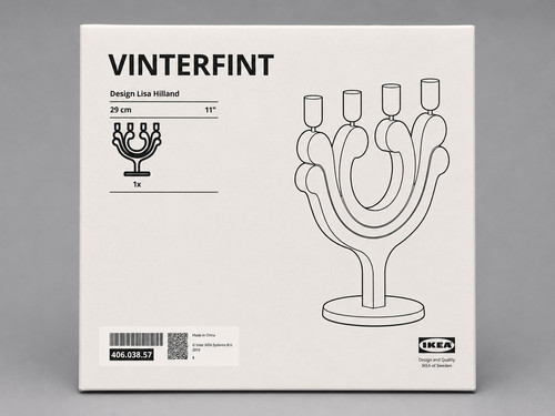 Bougeoir ikea vinterfint pour - bougeoir,