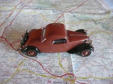 CITROËN Traction 11 cv Coupé 1938 SOLIDO Hachette 1/43