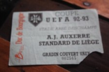 rare ticket )) AJA AUXERRE V