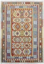 Tapis Kilim Ancien Tissé À