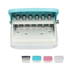 Perforatrice 6 Trous Avec Règle De Positionnement Pour Papier A4 A5 B5