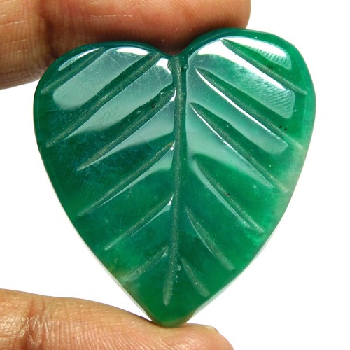 Cabochon poire onyx - en, vert