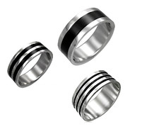 Bague Homme Acier Inoxydable