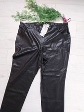 Pantalon simili cuir femme T