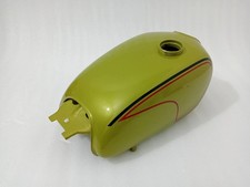 Honda CL350 Scrambler 1973 Candy Panther Gold Paint Steel Petrol Gas Tank