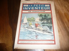 REVUE LE PETIT INVENTEUR 1928