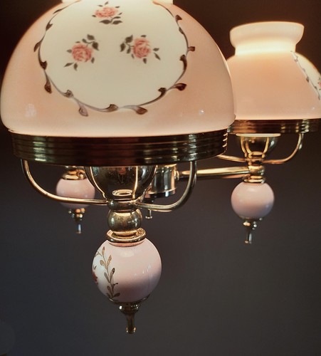 Suspension laiton trois feux
