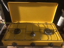 Gaziniere Vintage 3 Feux Jaune 