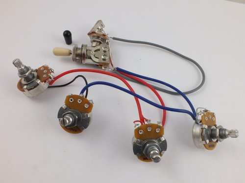 Câblage harnais pour epiphone - câblage,
