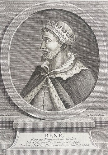 René comte anjou - comte, provence