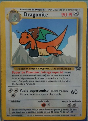 Cartas pokemon dragonite - cartas, 5