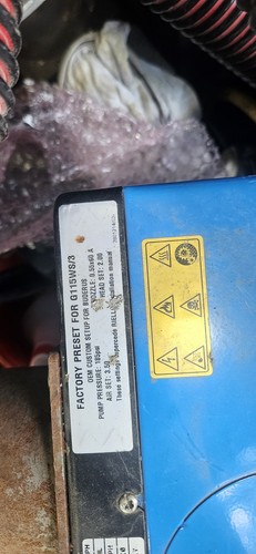 Used riello burner kit - used, kp