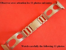 18 19 20 21 22 MM BRACELET AIR RACER ACIER GAINSBOURG RACING STOCK NEUF 70 