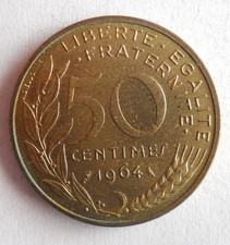 1964 FRANCE 50 CENTIMES -