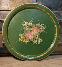 Plateau Tôle Peinte XIXe