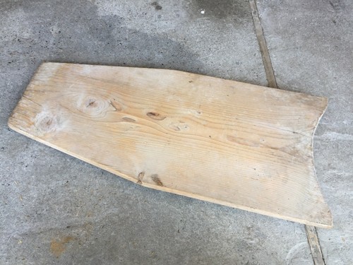 Ancienne planche bois de - en,