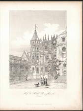 XIXe Gravure originale Rouen