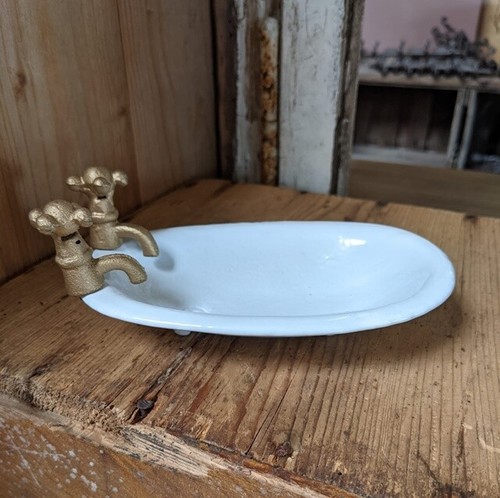 Porte savon baignoire - porte, ancien