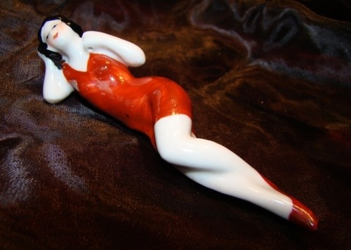 Figurine baigneuse pin sexy - baigneuse, pin-up