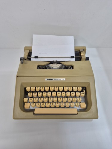 Vintage olivetti lettera - vintage,