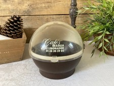 925⚜️ Ancien Sucrier de Bar Distributeur de Sucre Cafés Brasilia Le Limonadier