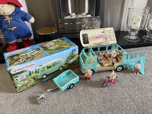 Sylvanian families campervan - families, &