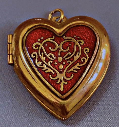 Ancien pendentif porte photo