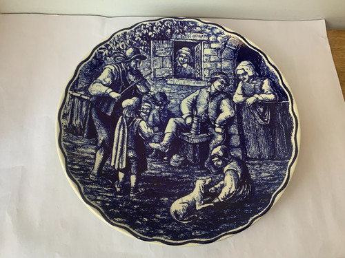 Ancienne assiette boch frères - assiette,