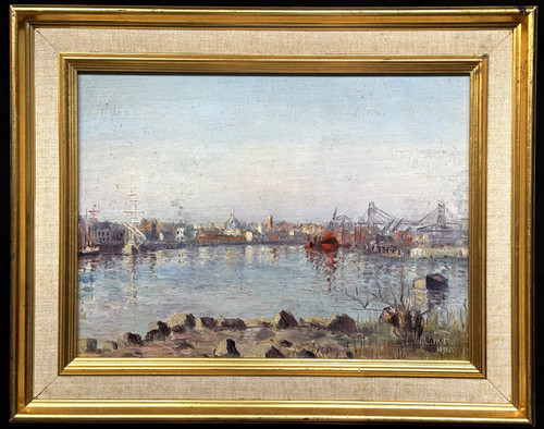 Tableau peinture marine - peinture,