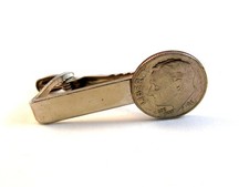 Vintage 1966 Dime Tie Claspne Western Rifle Tie Clasp