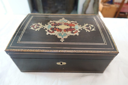 Coffret bijoux boulle - coffret,
