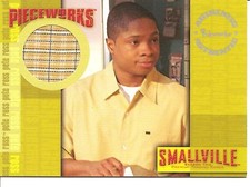 Smallville Season 2 Sam Jones III (Pete Ross) Costume Trading Card