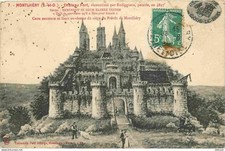 91 - Montlhery - Le Château Fort reconstitué par Rodiggiero peintre en 1897 - CP