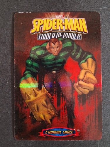 Homme sable carte marvel - sable, 010